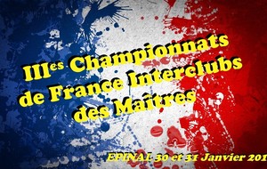 IIIe Championnats de France Interclubs des Maîtres