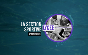 Rentrée 2016 : Section Sportive Natation CN Epinal 