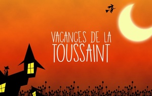 Planning Vacances - Toussaint