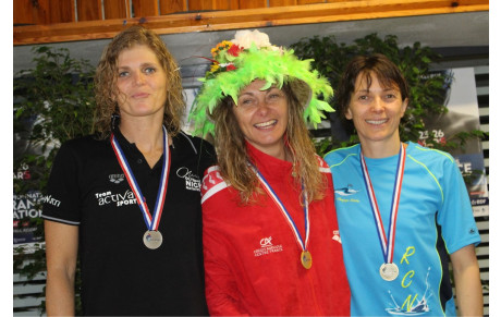 Deux titres de championne et deux records nationaux, tel est le bilan d’Albane Lessard