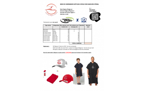 Equipe toi aux couleurs du club !